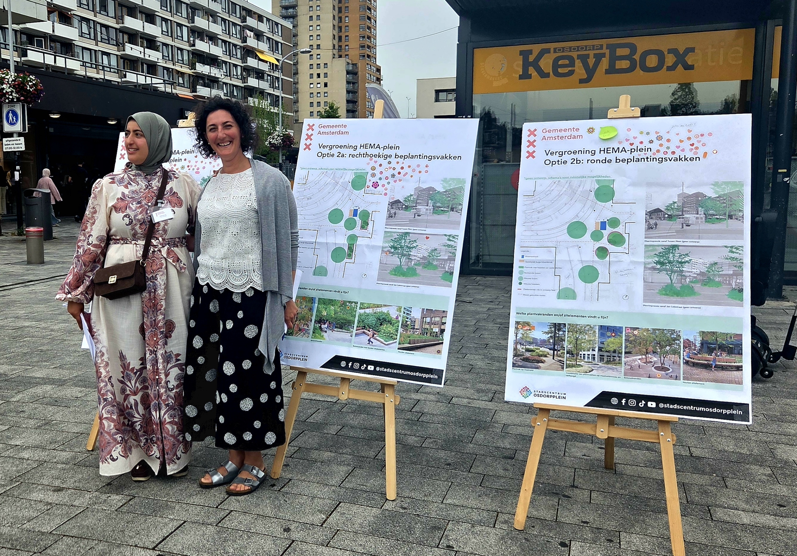 Van steen naar groen: het HEMA-plein krijgt een make-over &bull; Stadscentrum Osdorpplein - Hét kloppend hart van Amsterdam Nieuw-West