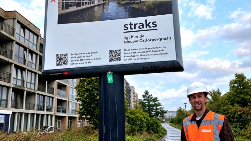 De Nieuwe Osdorpergracht en bruggen komen (eindelijk) dichterbij